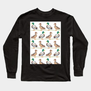 STOKE ON TRENT: AY UP DUCK Long Sleeve T-Shirt